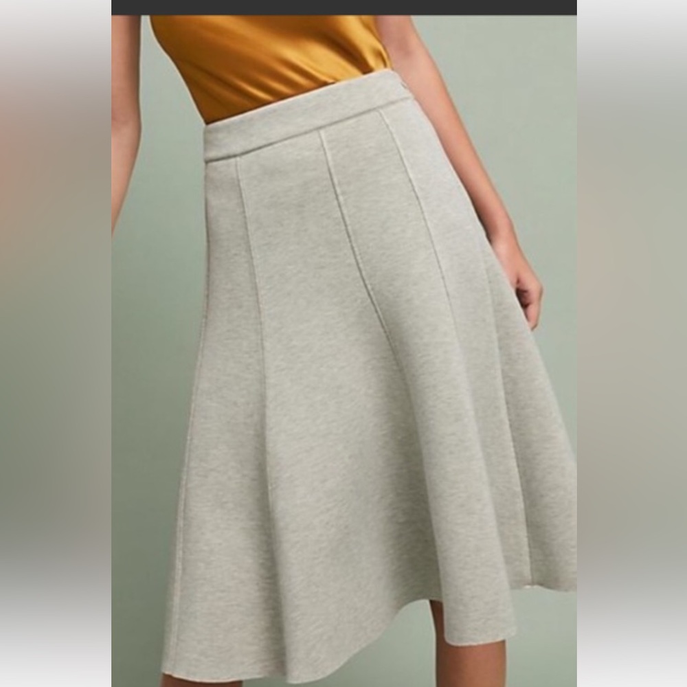 Anthropologie Maeve scuba skirt